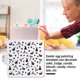 thumbnail image 4 of Worallymy Fondant Stencil Pascua Galleta Postre Plantilla Pastel Decoración Aerosol Floral Molde 4138 Worallymy JD735811731, 4 of 7