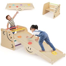 Manhattan Toy Wooden Sleigh Bed For Dolls - Includes Pillow & Blanket, Fits 15" Dolls