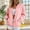 #0673-Pink, variant on Puyaiuu Women Solid Snap Button Pocket Drop Shoulder Loose Baseball Jacket Cardigan Outerwear Khaki S Gift