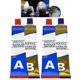 thumbnail image 1 of 4pcs Industrial Metal Repair Paste Glue Heat Resistance Cold Weld Adhesive Ab Gel, 1 of 3
