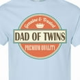 thumbnail image 4 of Inktastic Dad of Twins Vintage T-Shirt, 4 of 5