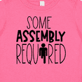 thumbnail image 4 of Inktastic Some Assembly Required Right Leg Amputee Boys or Girls Baby T-Shirt, 4 of 5