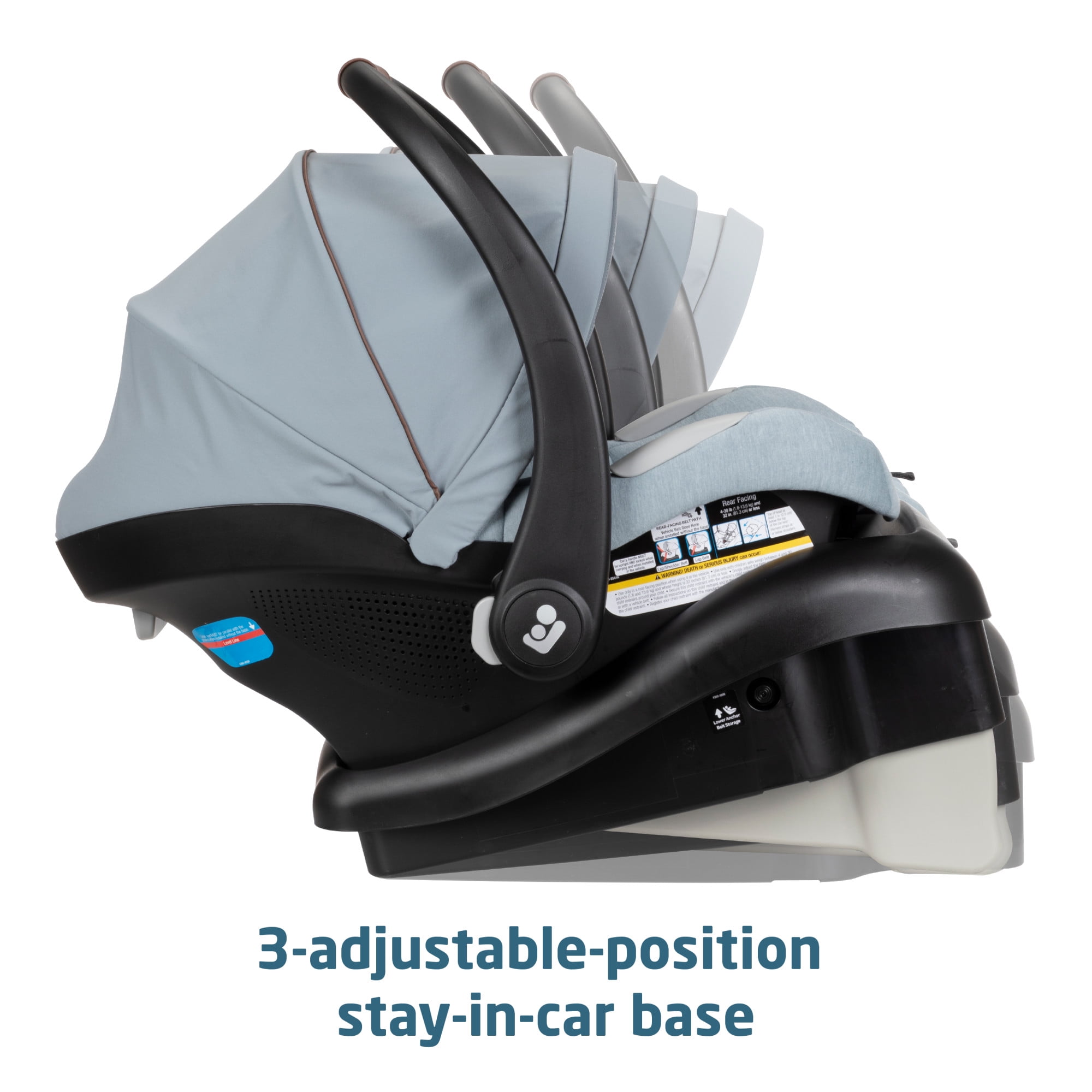 Maxi-Cosi Zelia² Luxe 5-in-1 Modular Travel System, New Hope Grey