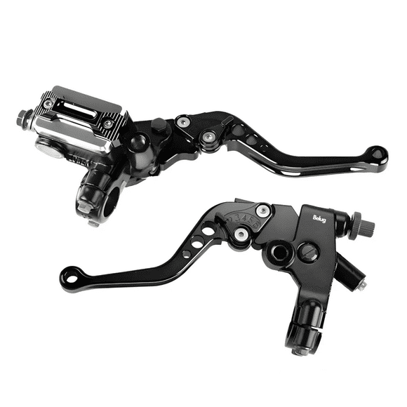 Palancas De Embrague Y Freno Universales 22mm Bomba De Freno Belug, Negro