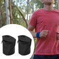 thumbnail image 4 of 2 Monederos de Muñeca con Cremallera, Bolsas para Tarjetas y Llaves, Ligeros, Ideales para Correr, Gimnasio, Tenis y Baloncesto., 4 of 5
