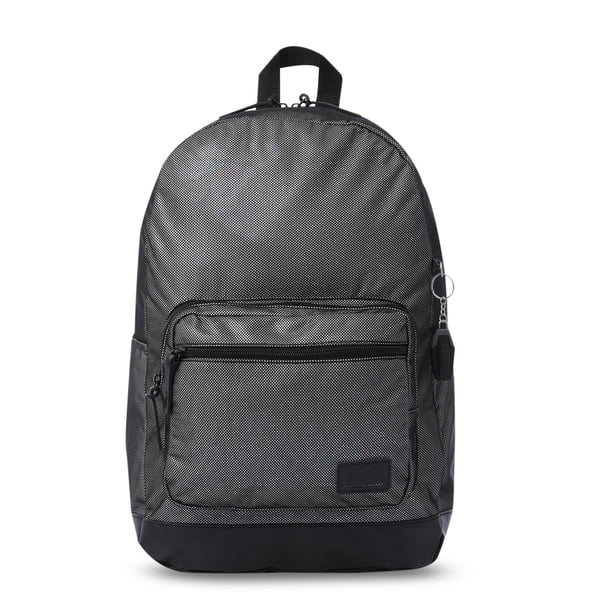 TOTTO Mochila Grande Porta Laptop 14 Repelente a Líquidos | Escuela - Oficina - Viaje | 19 L - TOCAX negro G