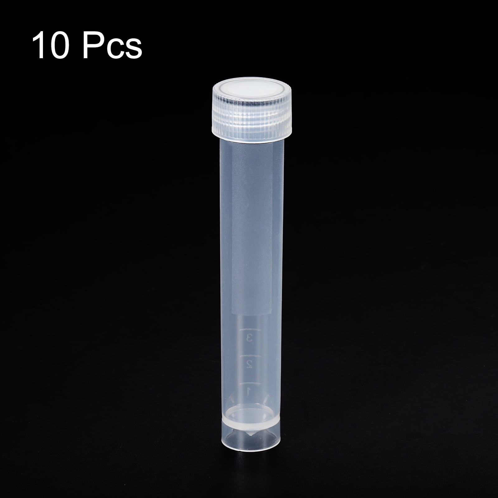 12 PCS Tubes à Essai en Plastique, 110 ML Bouteille Sensorielle