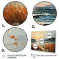 thumbnail image 3 of Designart "Beach Breeze Painting III" Nautical & Beach Floater Framed Canvas Art Print, 3 of 7