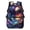 Cosmic Planet Print, variant on Sea Turtle Mushroom Print School Backpack for Ages 6-18 Large Capacity Ergonomic Padded Adjustable Straps for Elementary Middle High School Boys and Girls Back to School Daily Use