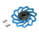 thumbnail image 4 of Polea De Cambio Trasero, Rodillo De Guía De Rueda De Bicicleta De Fresado CNC Anodizado Pulido Fino Para Bicicletas De Montaña ANGGREK Azul, 4 of 8