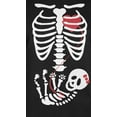 thumbnail image 4 of Old Glory Womens Baby Girl Halloween Skeleton Baby Long Sleeve T Shirt, 4 of 6