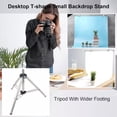 thumbnail image 6 of LINCO Backdrop Stand Background Support 2.2x2.6ft Green/White/Black Screen for Table Top Photo, 6 of 16