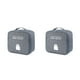 thumbnail image 3 of Organizador de emergencia Bewildely con cierre de cremallera impermeable Gris Grande 2Conjunto, 3 of 6