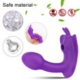 thumbnail image 3 of Wearable Vibrating Panties Vibrator with APP, XBONP G-Spot Stimulator Butterfly Vibrator Sex Toys, for Women, Couples (Purple), 3 of 7