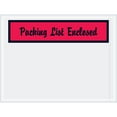 thumbnail image 2 of (2 pack) Box Partners "Packing List Enclosed" Envelopes 4 1/2" x 6" Red 1000/Case PL444, 2 of 2