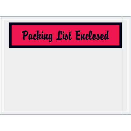 UPC: 0651824000709 | Box Partners  Packing List Enclosed  Envelopes 4 1/2  x 6  Red 1000/Case PL444