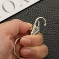 thumbnail image 3 of 20 Sets Silver Lobster Swivel Clip for Outdoor Activities 37.8mm, 3 of 9