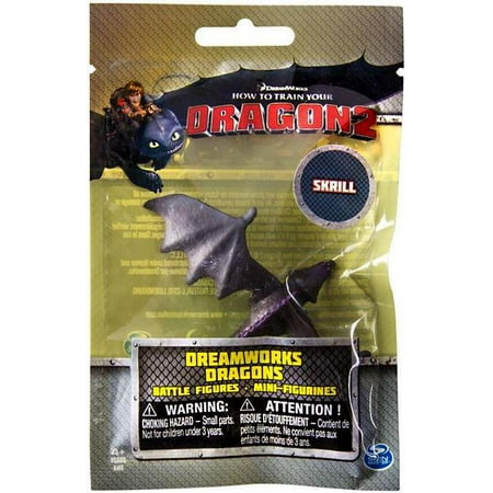 Dragon Mini Figure - Dreamworks Dragons How to Train Your Dragon 2 Skrill 3