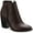 Brown, variant on SUN STONE Womens Brown V-Notch Cut Outs Cushioned Slip Resistant Graceyy Round Toe Block Heel Zip-Up Booties 9 M