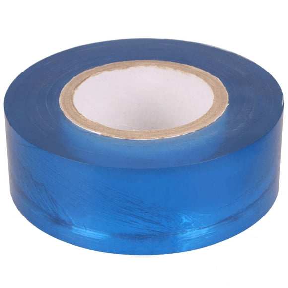 OULII 1 Roll Blue PVC Wrap Film for Pallet Stretchable Sealing Protective Packaging 200m Length