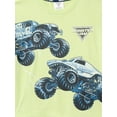 thumbnail image 3 of Monster Jam Baby and Toddler Boy Short Sleeve Graphic Tee and Shorts Set, 2 Piece, Sizes 12M-5T, 3 of 10