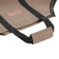 thumbnail image 5 of White Duck Outdoors Tuff Heavy Duty Waxed Boat Shape Canvas Log Carrier Bag - Brown, 5 of 6