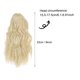 thumbnail image 2 of Uxcell Peluca de Muñeca de 9", Accesorios de Pelo para Juguetes de Seda Suave para Circunferencia de Cabeza de 15.5-17.5cm Hecho a Mano, Color Durazno, 2 of 5