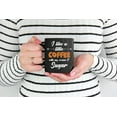 thumbnail image 2 of I Like a Little Coffee Decorative, Black 11oz Ceramic Mug, 2 of 5