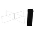 thumbnail image 1 of S SERENABLE Foldable Stand Metal with Carry Bag Box Stand Heavy Duty Luggage Rack Curved, 1 of 9
