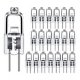 thumbnail image 1 of 40 Piezas G4 12V 20W LáMpara HalóGena G4 12V Bombilla Perlas Insertadas LáMpara de Cristal Bombilla HalóGena 20W 12V Bombillas HalóGenas, 1 of 5
