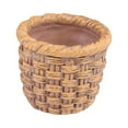 thumbnail image 2 of 1:12 Scale Dollhouse Miniature Woven Basket Ornament Photo Props Classic Design, 2 of 9