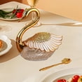 thumbnail image 1 of Elodie Swan Shaped Sugar Container Creative with Spoon for Hotel Restaurant Kitchen Style A, 1 of 8