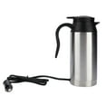 thumbnail image 2 of Car Electric Mug, Electric Heating Mug 750ML Vehicle Electric Kettle Car Heating Mug Car Drinking Cup, For Car Outdoor Activity Truck Travel, 2 of 8