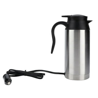 Dengmore 0.8L Small Electric Kettles Stainless Steel, Travel Mini Hot Water Boiler Heater, Auto Shut-Off & Boil-Dry Protection, 600W, Green
