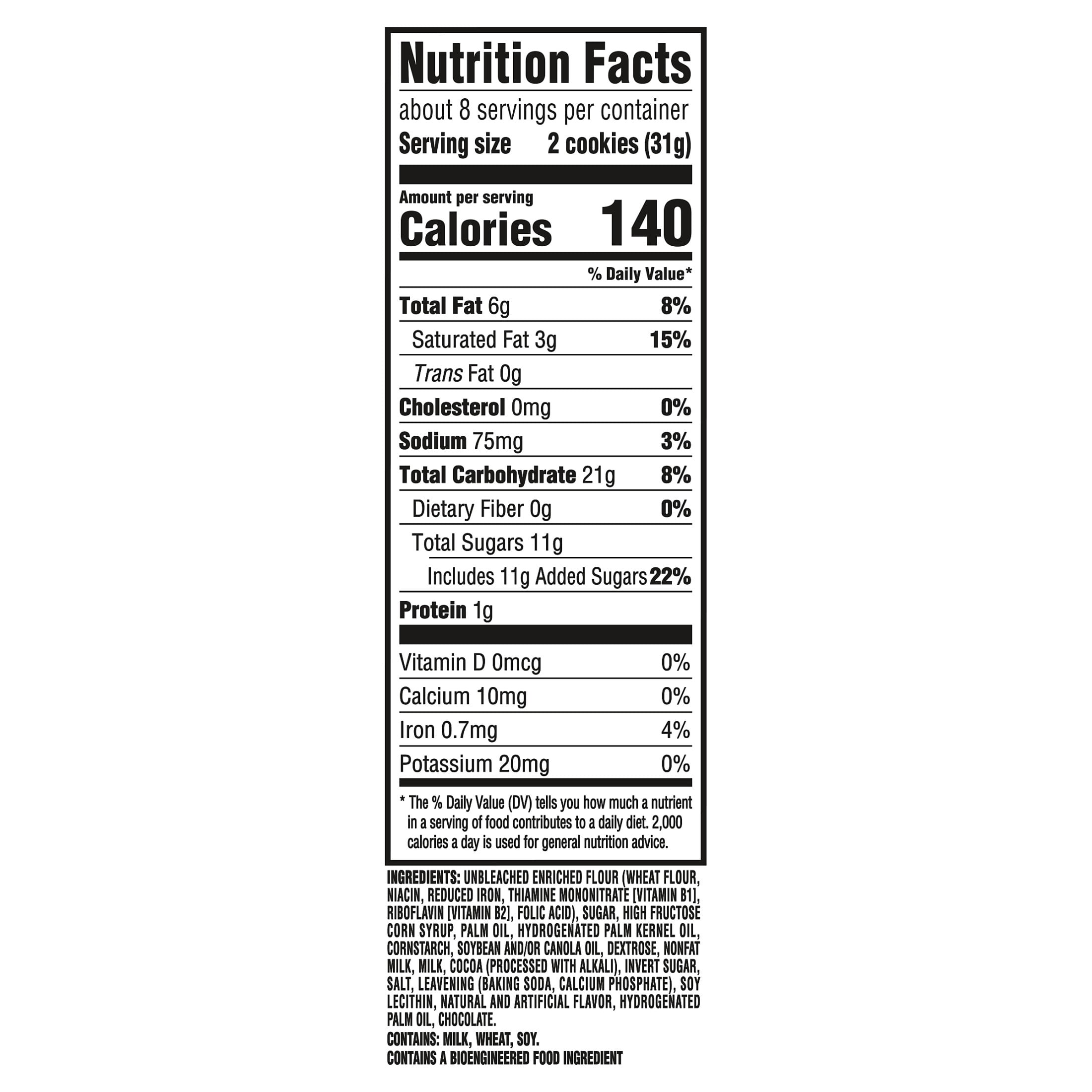 CHIPS AHOY! Chewy Hershey's Cookies 'n' Creme Bar-Inspired Cookies, 9.58 oz