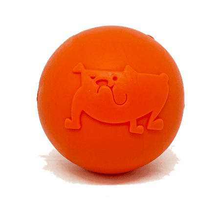 UPC: 0810216025366 | SP Smile Ball Ultra Durable Synthetic Rubber Chew Toy & Floating Retrieving Toy Orange Medium
