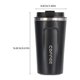 thumbnail image 3 of Taza De Viaje Taza De Café Aislada Con Tapa A Prueba De Fugas Aislamiento Al Vacío Acero Inoxidable Para Agua Caliente Y Fría Café Y Té 510 Ml, 3 of 8