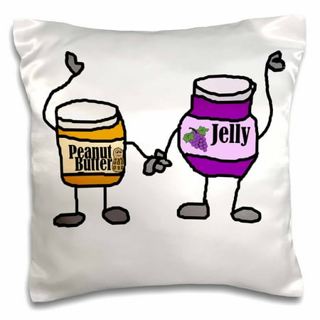 3drose Funny Cute Peanut Butter And Jelly Cartoon Characters