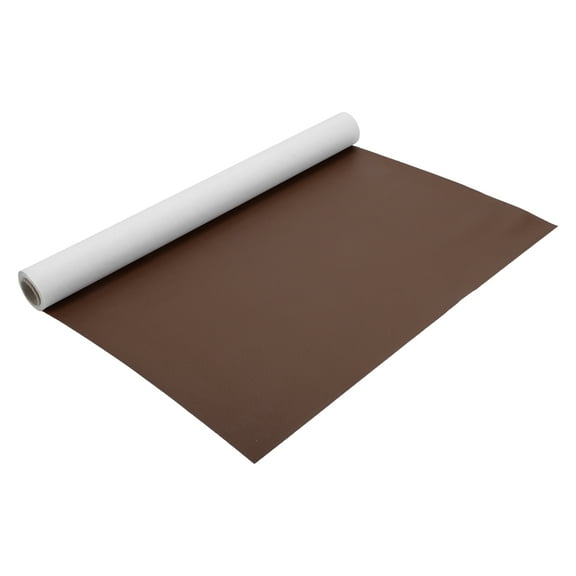 Unique Bargains Self Adhesive Leather Repair Patch Strong Stickiness 60"x16" Leather Repair Tape PU Leather Light Brown 1 Pcs