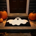 thumbnail image 5 of Halloween Decorations Outdoor Indoor, Tarmeek Halloween Door Mat, Plush Ghost Rug Non-Slip Absorbent Entryway Doormat 23.6x15.7 Inch Soft Washable Rug for Kids Bedroom Bathroom Indoor Decor, 5 of 7