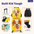 thumbnail image 4 of Set de equipaje infantil Emissary Puppy Hardshell con ruedas, 4 of 8