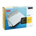Staples Large Plain Paper Boxed EasyClose Self Seal White Wove Greeting