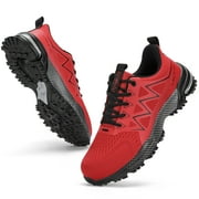 Kricely Mens Trail Running Shoes Tennis Shoe Non Slip