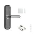 thumbnail image 1 of Door Lock, Biometric Fingerprint Digital Keypad Keyless Entry Code Smart Door Lock w/ Handle ,Easy to Install, 1 of 7