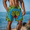 thumbnail image 1 of Kakii Men's Novelty Beach Shorts Quick Dry Swimwear Sports Running Swim Board Shorts, 1 of 8