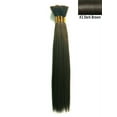 thumbnail image 6 of Yaki Bulk Braiding Hair, Human Hair Blend, Braids Hair Extensions for Twists, Hot Selling, Length 18", 2 packs Color #2, 6 of 6