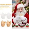 thumbnail image 5 of Jiandong Cupcake Liners Tulip Cupcake Liners 100pcs Cupcake Cups Muffin Liners(3.15X3.15X3.15Inch), 5 of 10