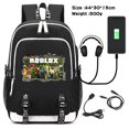 thumbnail image 1 of Roblox mochila Virtual World para estudiantes, de Color caramelo Bolsa Escolar, bolsa de viaje al aire libre para hombres y mujeres, bolsa para parejas, niñas, niños, 1 of 4