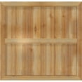 thumbnail image 2 of 32 1/4"W x 31"H TimberCraft Six 5 3/8" Boards Framed Board-n-Batten Shutters, Rough Sawn Western Red Cedar (Per Pair), 2 of 13