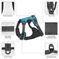 thumbnail image 6 of Daiia Cute Car Cartoondog Harness, No-Pull Pet Harnessith 2 Leash Clips,Cat Harness And Leash Set,Step In Dog Harness, For Large Dogs, 6 of 8